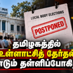 Tamil Nadu Local Elections Postponed Again